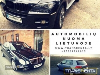 Automobilių nuoma Lietuvoje Transrenta